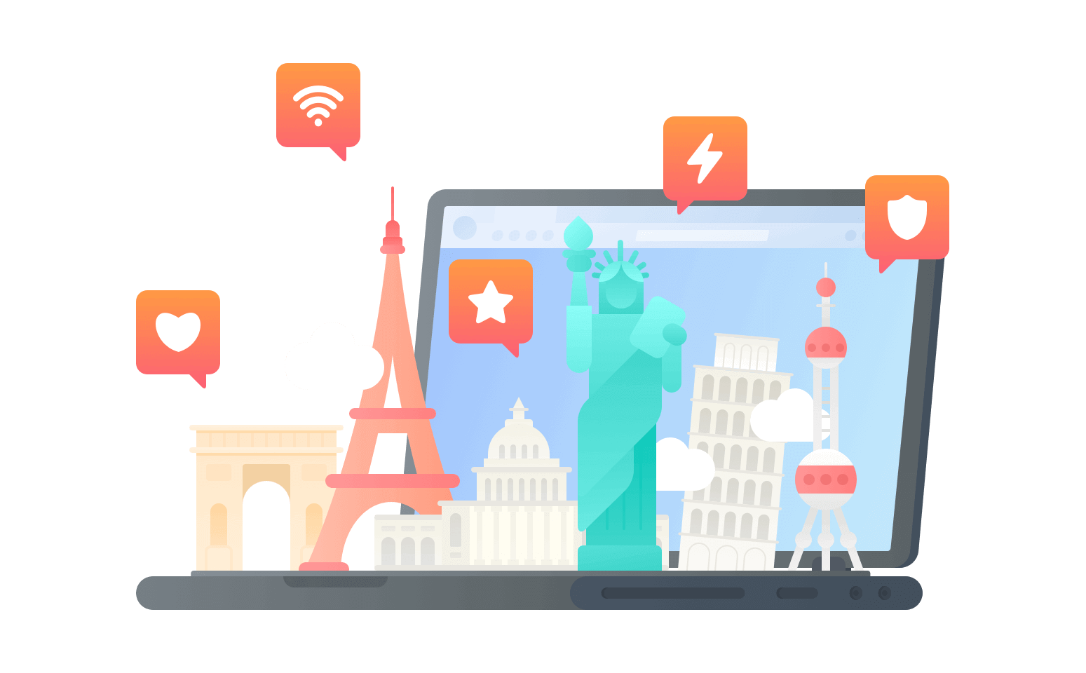 代理华为WeLink的回国vpn - 亮讯加速器